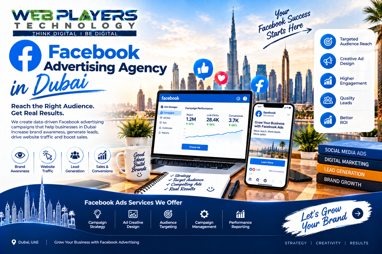 Facebook Advertising Agency Dubai for Business Growth